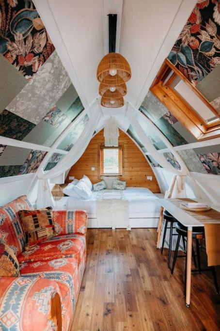 Robin Nest - Cosy Shepherd'S Hut Hideaway Callington المظهر الخارجي الصورة